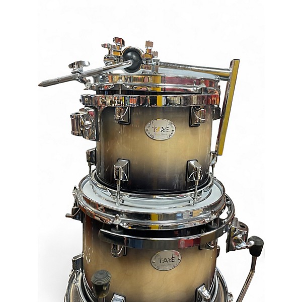 Used Taye Drums 6 Piece Studio Birch Natural Burst Drum Kit