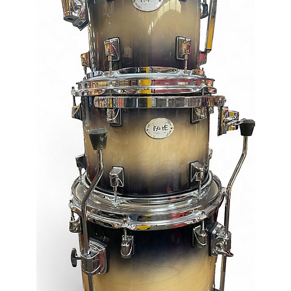 Used Taye Drums 6 Piece Studio Birch Natural Burst Drum Kit