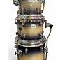 Used Taye Drums 6 Piece Studio Birch Natural Burst Drum Kit