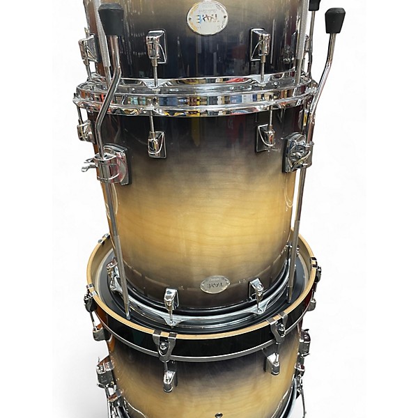Used Taye Drums 6 Piece Studio Birch Natural Burst Drum Kit