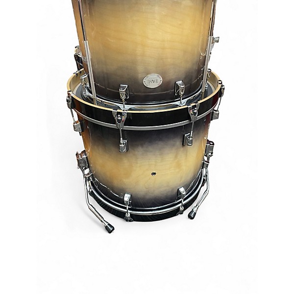 Used Taye Drums 6 Piece Studio Birch Natural Burst Drum Kit