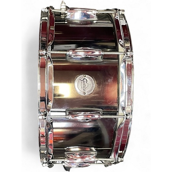 Used Gretsch Drums 14in Black Black Nickel Drum