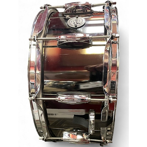 Used Gretsch Drums 14in Black Black Nickel Drum