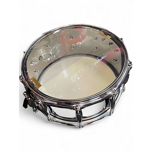 Used Gretsch Drums 14in Black Black Nickel Drum