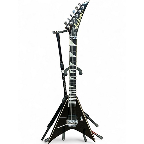 Used Jackson Pro Plus LTD King V Black Solid Body Electric Guitar