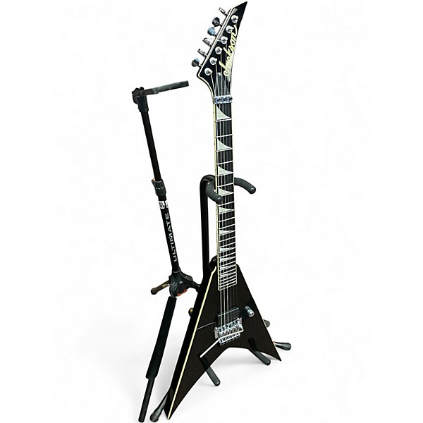 Used Jackson Pro Plus LTD King V Black Solid Body Electric Guitar