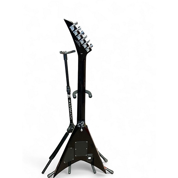 Used Jackson Pro Plus LTD King V Black Solid Body Electric Guitar