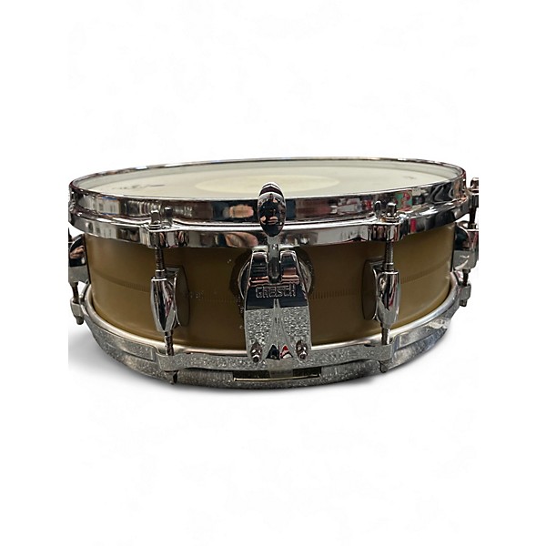 Used Gretsch Drums 4.5X14 Gergo Borlai Signature Brass Drum
