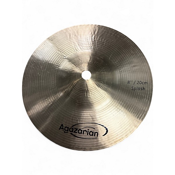 Used Agazarian 8in Traditional Splash Cymbal