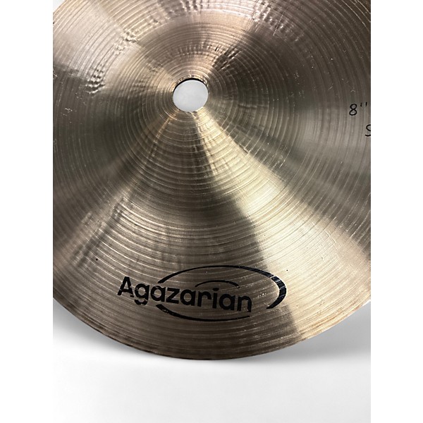Used Agazarian 8in Traditional Splash Cymbal