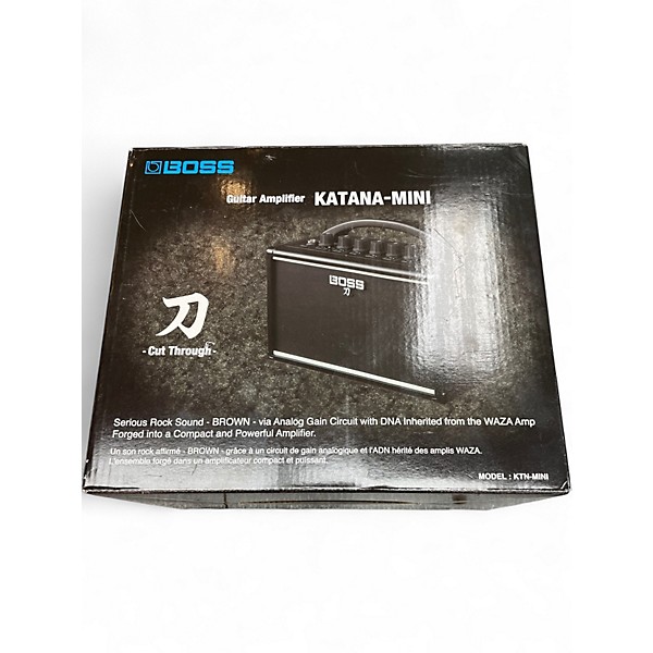 Used BOSS KTN-MINI Katana Mini Battery Powered Amp