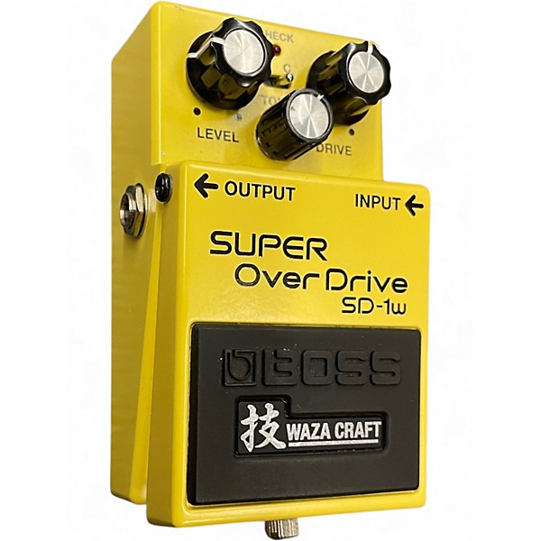 Used BOSS SD1W Super Overdrive Waza Craft Effect Pedal