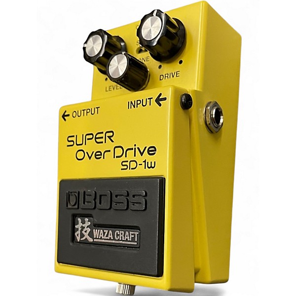 Used BOSS SD1W Super Overdrive Waza Craft Effect Pedal