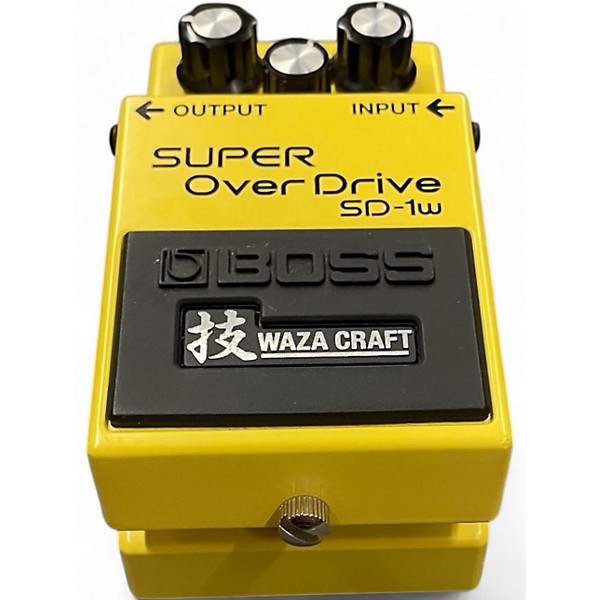 Used BOSS SD1W Super Overdrive Waza Craft Effect Pedal