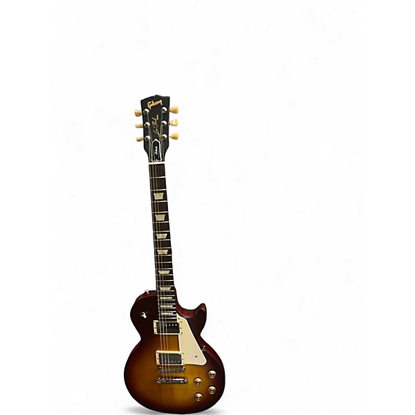 Used 2021 Gibson Les Paul Tribute Dark Cherry Burst Solid Body Electric Guitar