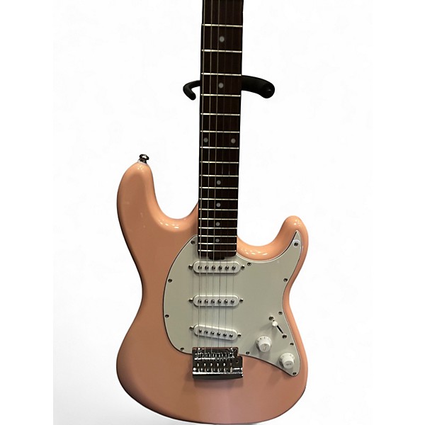 Used Sterling by Music Man CUTLASS Pueblo Pink Solid Body Electric Guitar