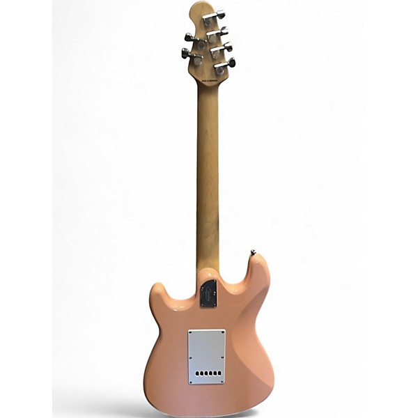 Used Sterling by Music Man CUTLASS Pueblo Pink Solid Body Electric Guitar