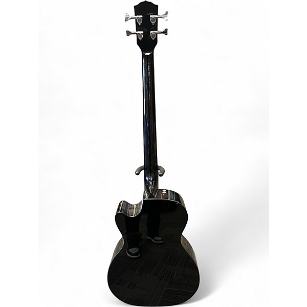 Used Fender CB60SCE  Black Acoustic Bass Guitar