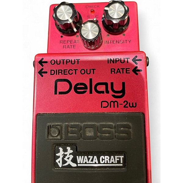 Used BOSS DM2W Delay Waza Craft Effect Pedal