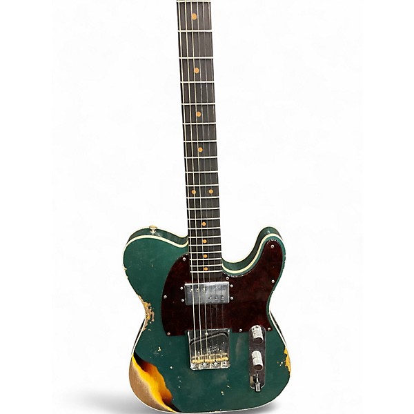 Used Fender LTD CUNI TELE CUST HREL Sherwood Green Solid Body Electric Guitar