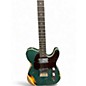 Used Fender LTD CUNI TELE CUST HREL Sherwood Green Solid Body Electric Guitar thumbnail