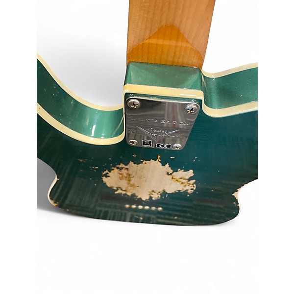 Used Fender LTD CUNI TELE CUST HREL Sherwood Green Solid Body Electric Guitar