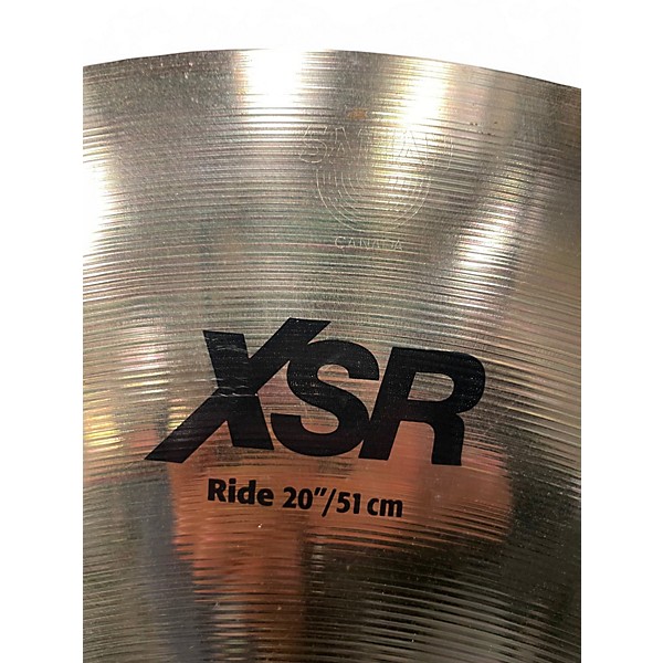 Used SABIAN 20in XSR RIDE Cymbal