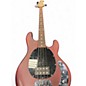 Used Sterling by Music Man STING RAY Burgundy Electric Bass Guitar