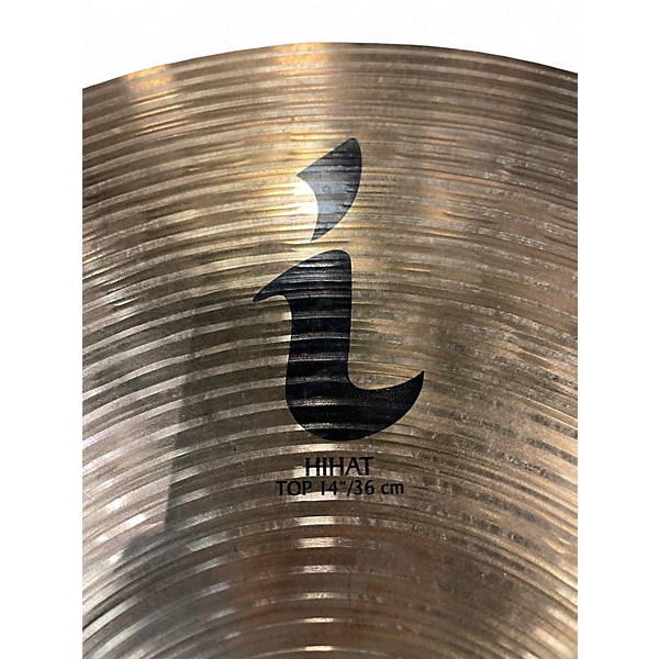 Used Zildjian 14in I SERIES HI HATT Cymbal