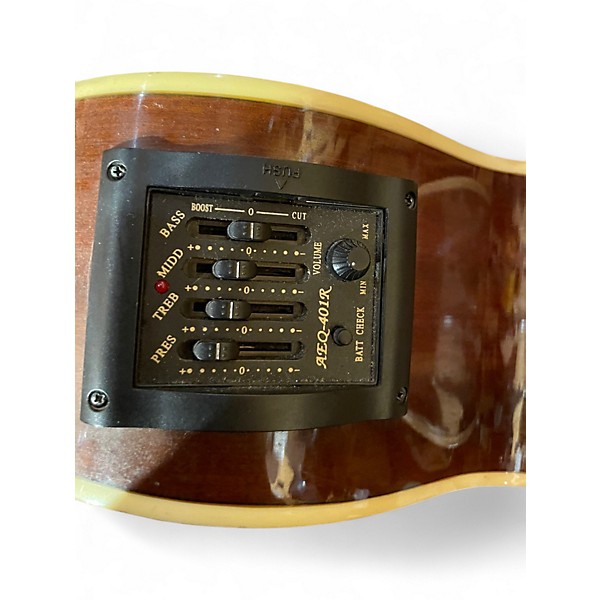 Used J. Reynolds JR1000 NATURAL Acoustic Bass Guitar