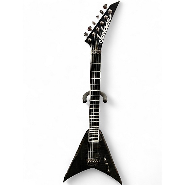 Used 2014 Jackson KVMGQ Pro King V Black Solid Body Electric Guitar