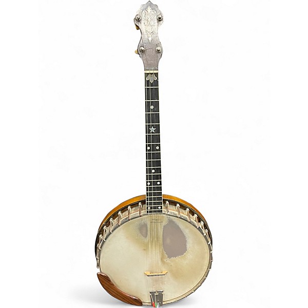 Vintage 1930s Vega Little Wonder Tenor Vintage Natural Banjo