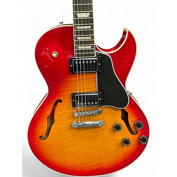 Vintage 2003 Gibson ES 137 2 Color Sunburst Hollow Body Electric Guitar