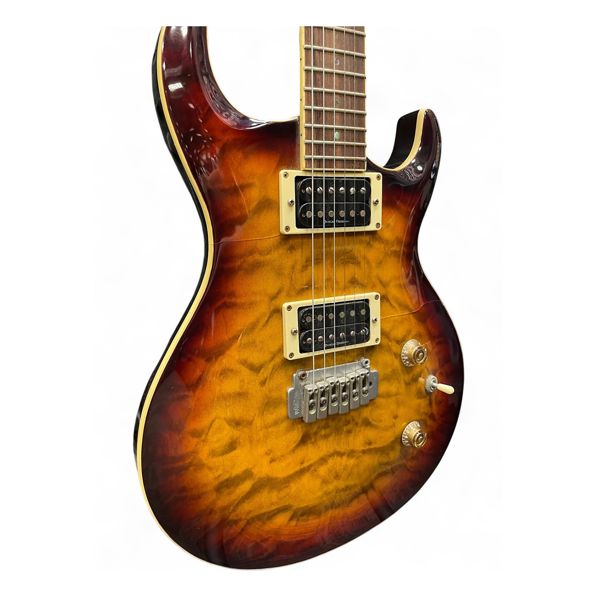 Used Greg Bennett Design by Samick UM4 2 Color Sunburst Solid Body