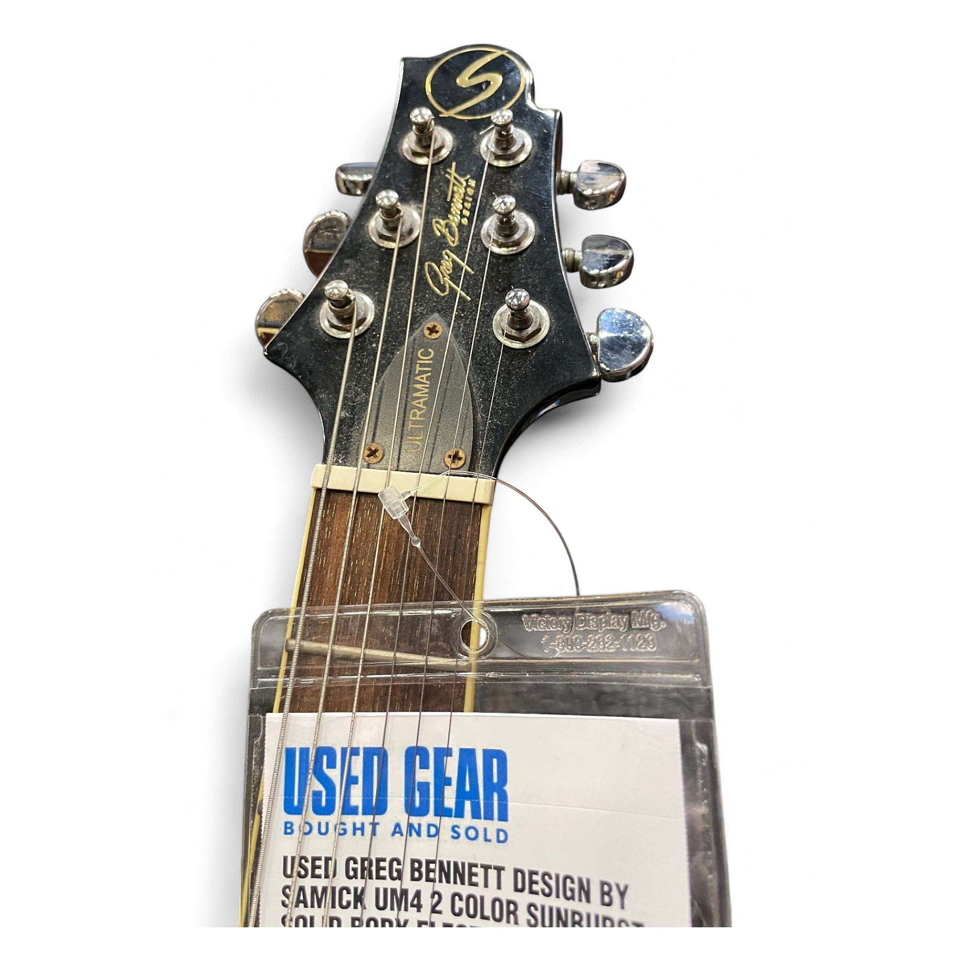 Used Greg Bennett Design by Samick UM4 2 Color Sunburst Solid Body