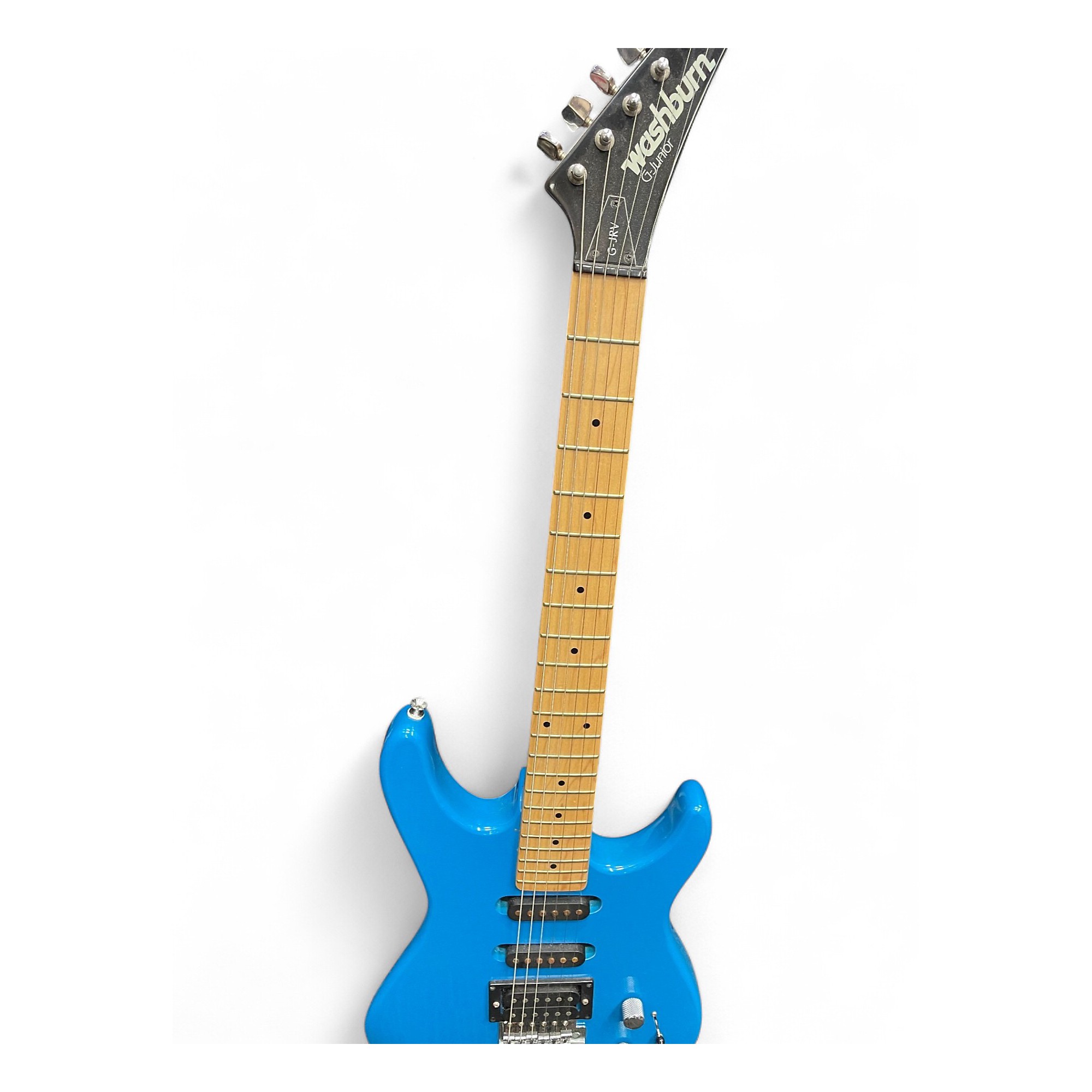Used Washburn G-Junior G-JRV Blue Solid Body Electric Guitar Blue