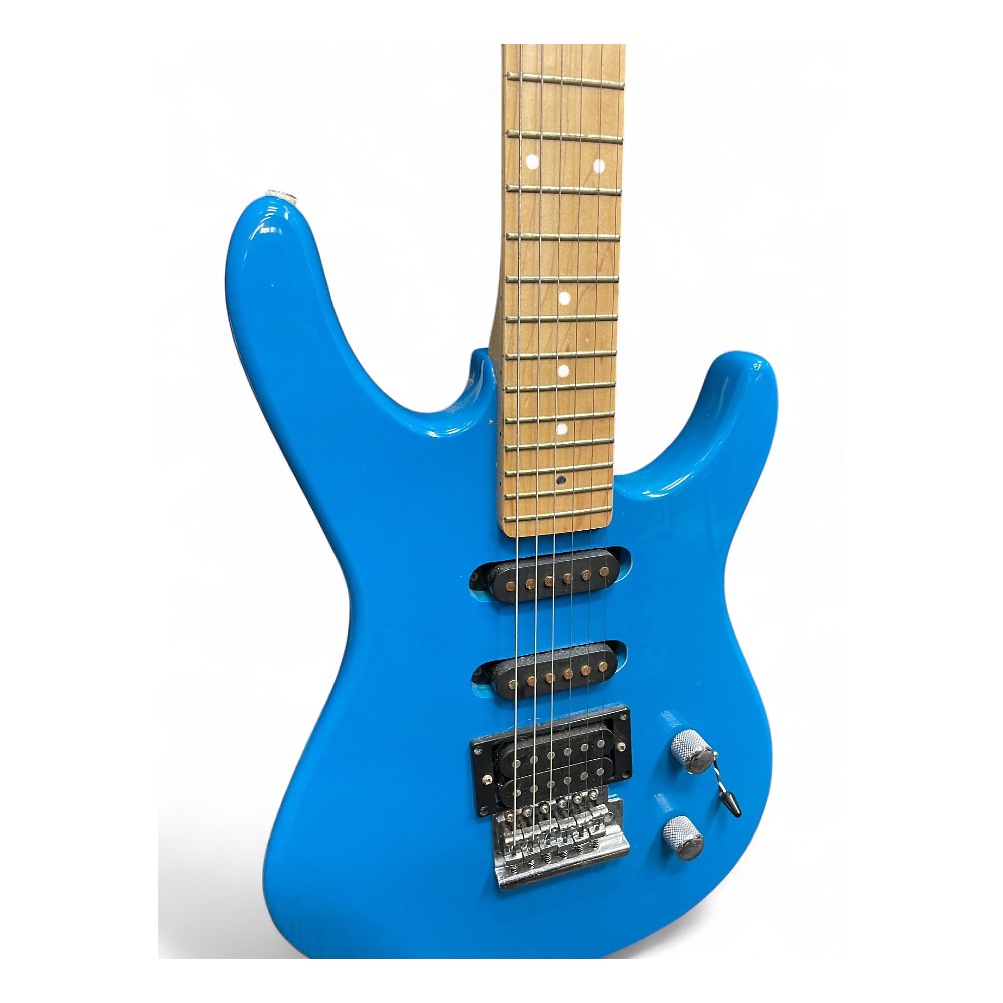 Used Washburn G-Junior G-JRV Blue Solid Body Electric Guitar Blue