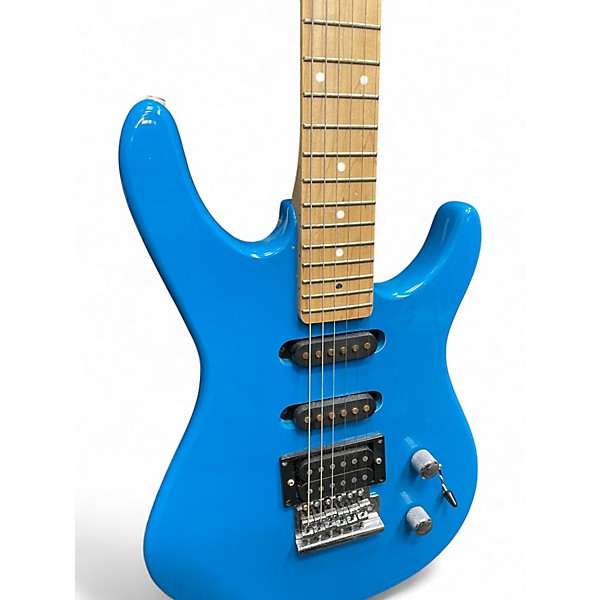 Used Washburn G-Junior G-JRV Blue Solid Body Electric Guitar