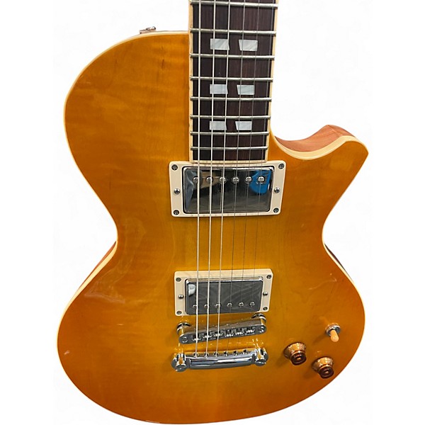 Used CMG Guitars ASHLEE MODEL Honey Burst Solid Body Electric Guitar