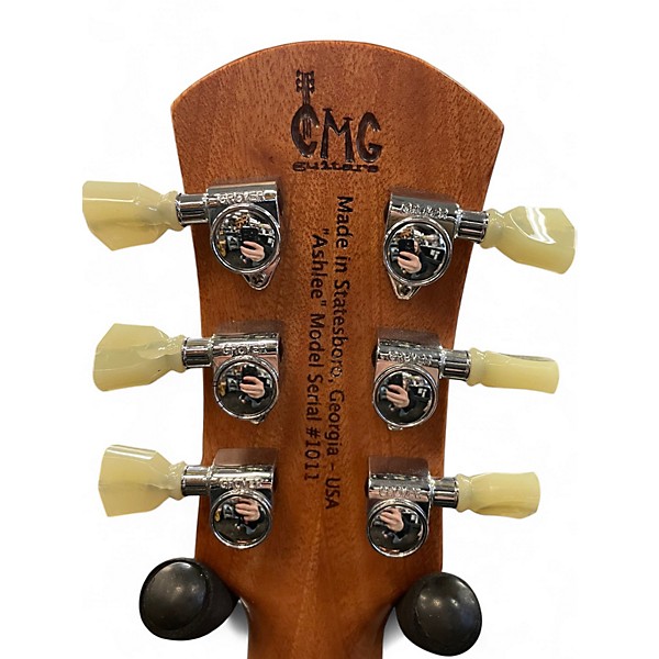 Used CMG Guitars ASHLEE MODEL Honey Burst Solid Body Electric Guitar