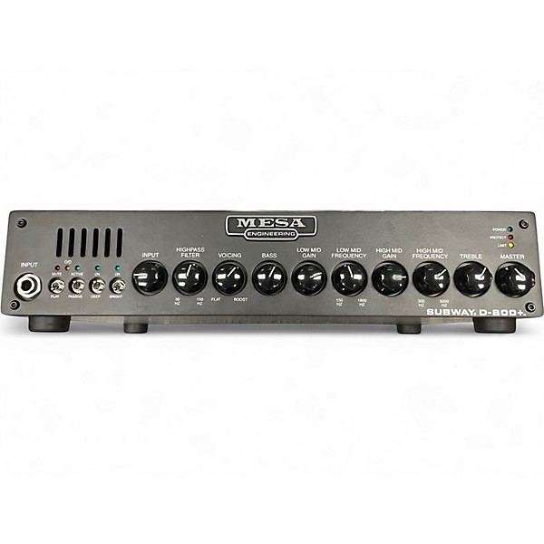 Used MESA/Boogie Subway D-800+ Bass Amp Head