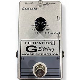 Used Demonfx Filtration II G String Noise Reduction Effect Pedal