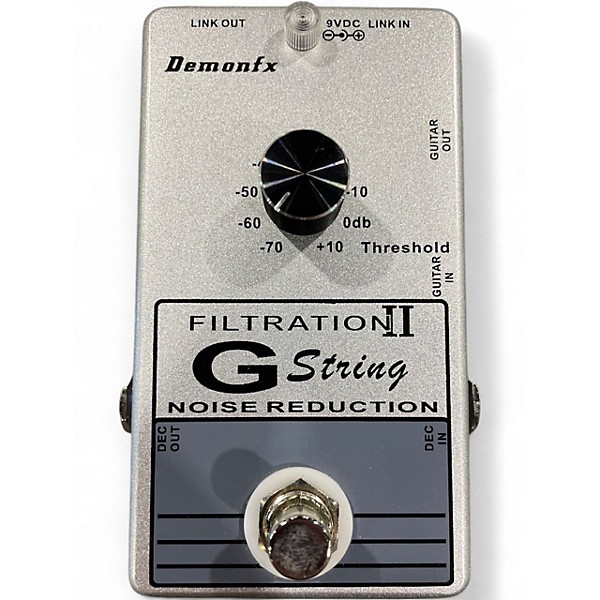 Used Demonfx Filtration II G String Noise Reduction Effect Pedal