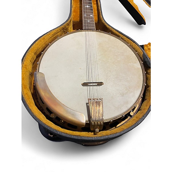 Used Pre-epiphone House of Stathopoulo Natural Banjo