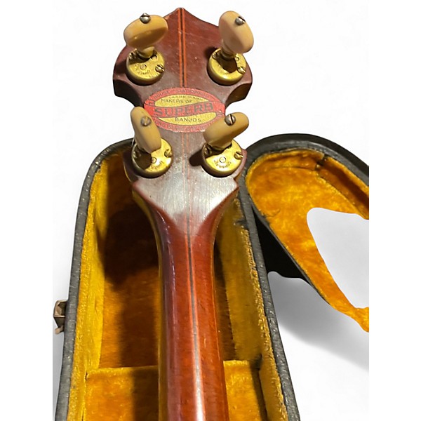 Used Pre-epiphone House of Stathopoulo Natural Banjo