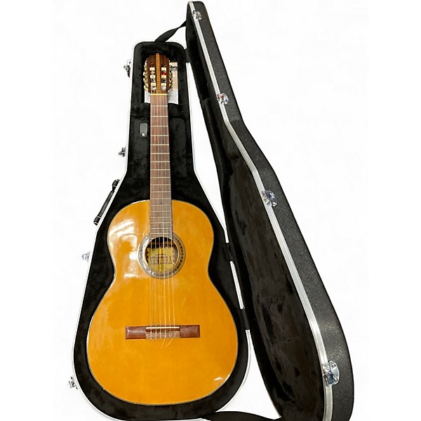 Used 1960s Ventura Bruno 1587 Natural Classical Acoustic Guitar