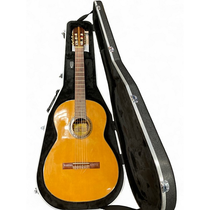 Used 1960s Ventura Bruno 1587 Natural Classical Acoustic Guitar