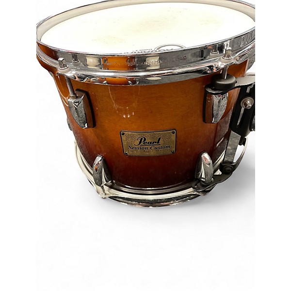 Used Pearl 4 Piece SESSION CUSTOM SUNBURST Drum Kit