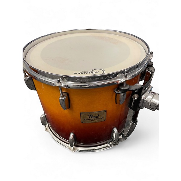 Used Pearl 4 Piece SESSION CUSTOM SUNBURST Drum Kit