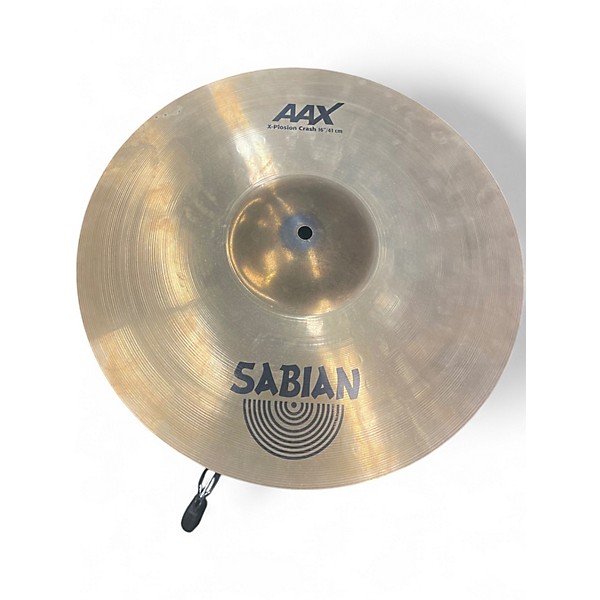 Used SABIAN 16in AAX Xplosion Crash Cymbal